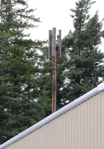 Eastsound OPALCO Pole with roofline