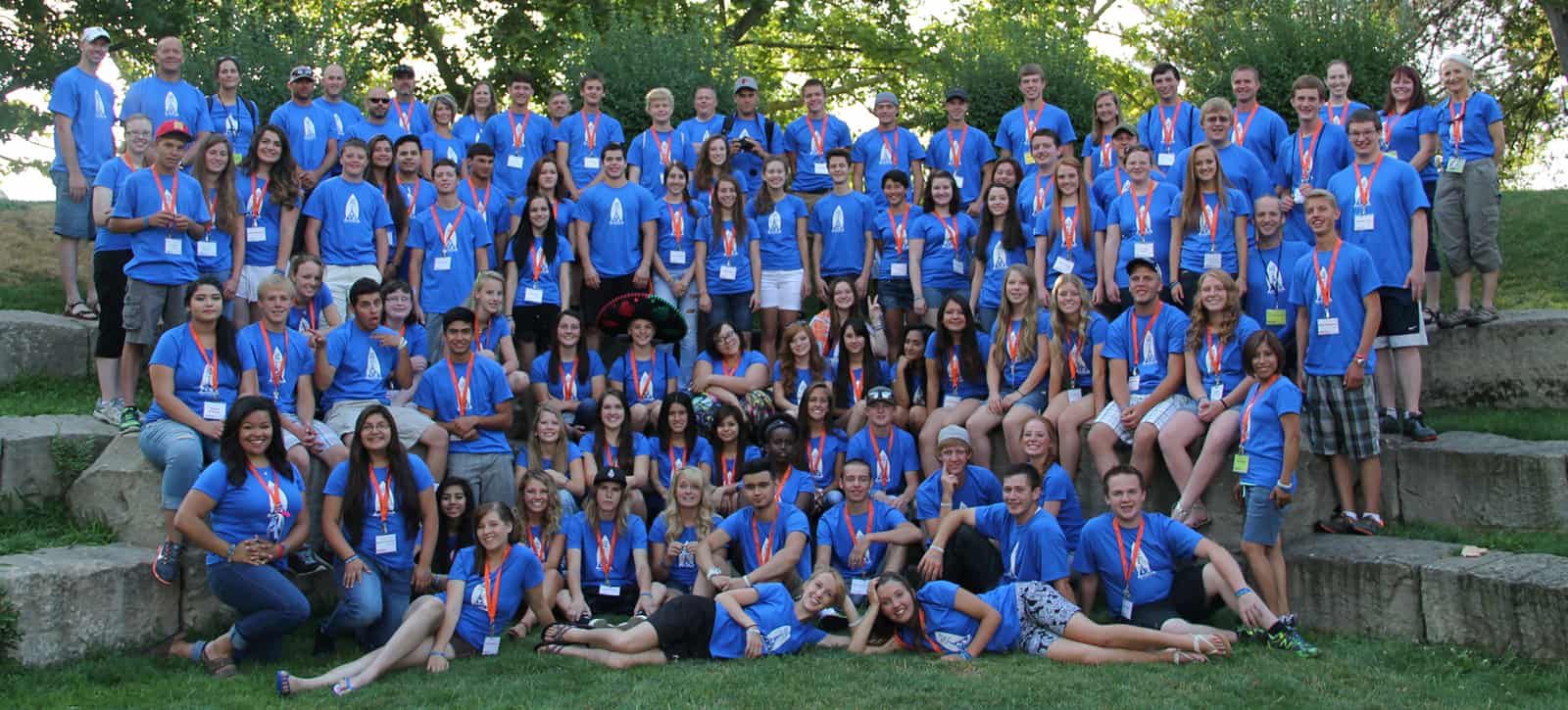 Image of 2015 Youth Rally Attendees and Chaperones