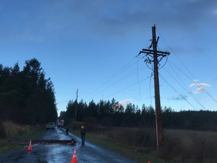 power line down