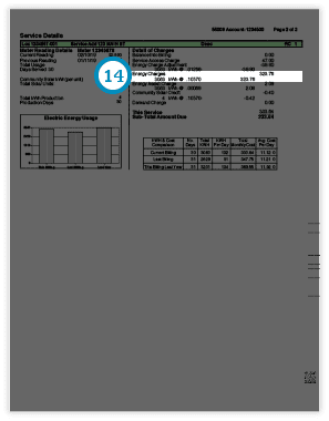 Energy Charges