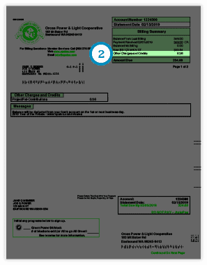 Adjustments on this bill