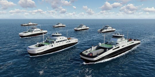 ferries eléctricos destacados