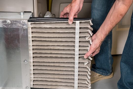 filter cleaning